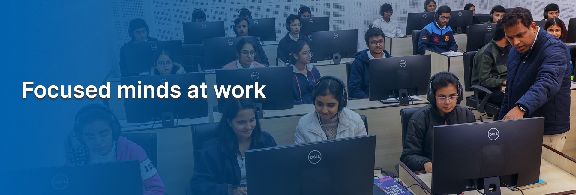 Focused minds at work