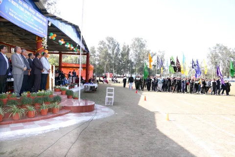 Flag March during Sports